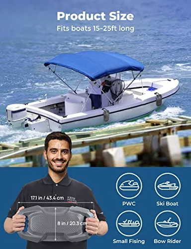 KEMIMOTO Boat Fenders 2 Pack Boat Bumpers for Docking Upgraded Boat Fenders