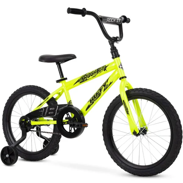 Huffy Rock It Boys Bike - Neon Powder Yellow - 18in