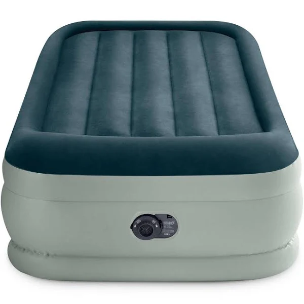 Intex Elevated 18 Premium Comfort Twin Air Mattress with Internal Pump