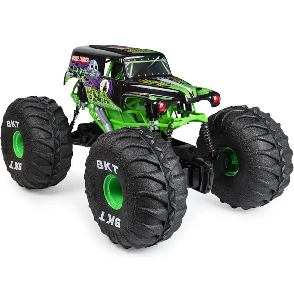 Monster Jam Mega Grave Digger Truck All-Terrain Remote Control Monster 1:6