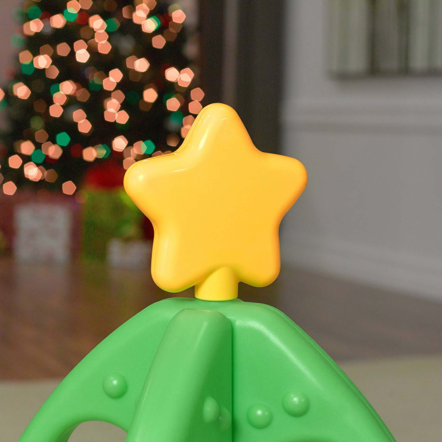 Step2 My First Christmas Tree – 33′′ Kids’ Plastic Tree with Ornaments & Train Set