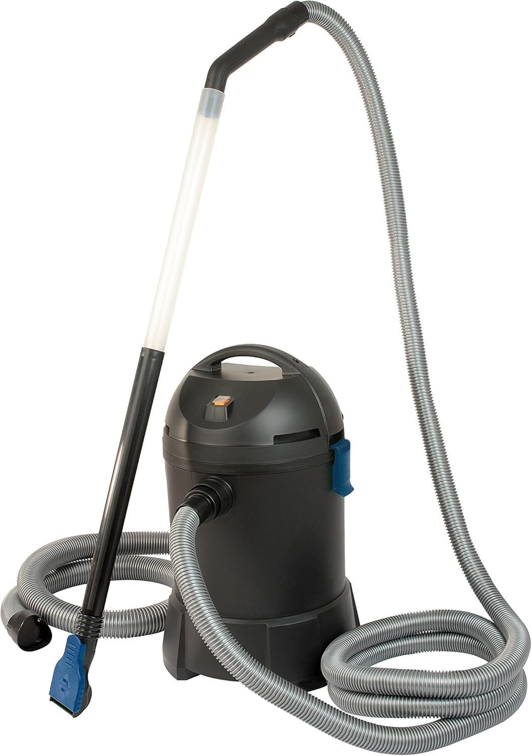 OASE PondoVac Classic Pond Vacuum Cleaner, 1200W, 78′′ Depth, Automatic Suction & Discharge, Includes Nozzles & Debris Bag