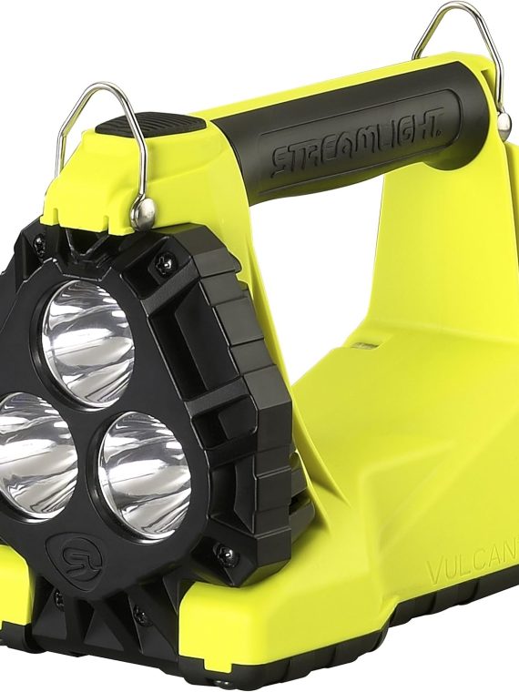Vulcan 180 LED Rechargeable Lantern, 1200 Lumens, Orange/Yellow, AC/DC Charger Included