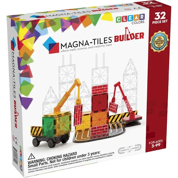 Magna Tiles Builder - 32 Piece Set
