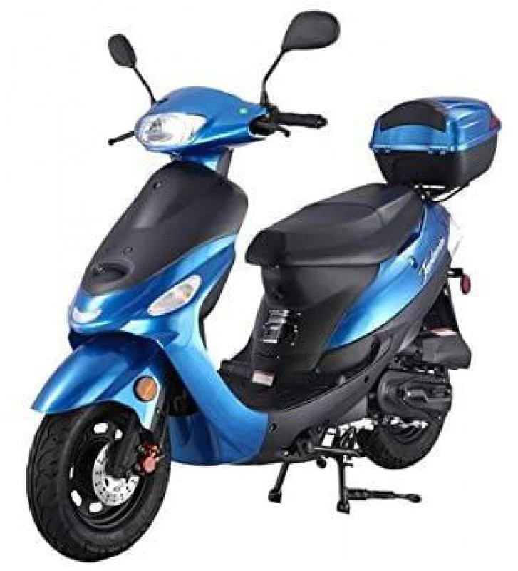 SMART DEALS NOW brings to you TAO TAO – ATM-50- 49cc Street Legal Scooter Moped with Rear Mounted Storage Trunk