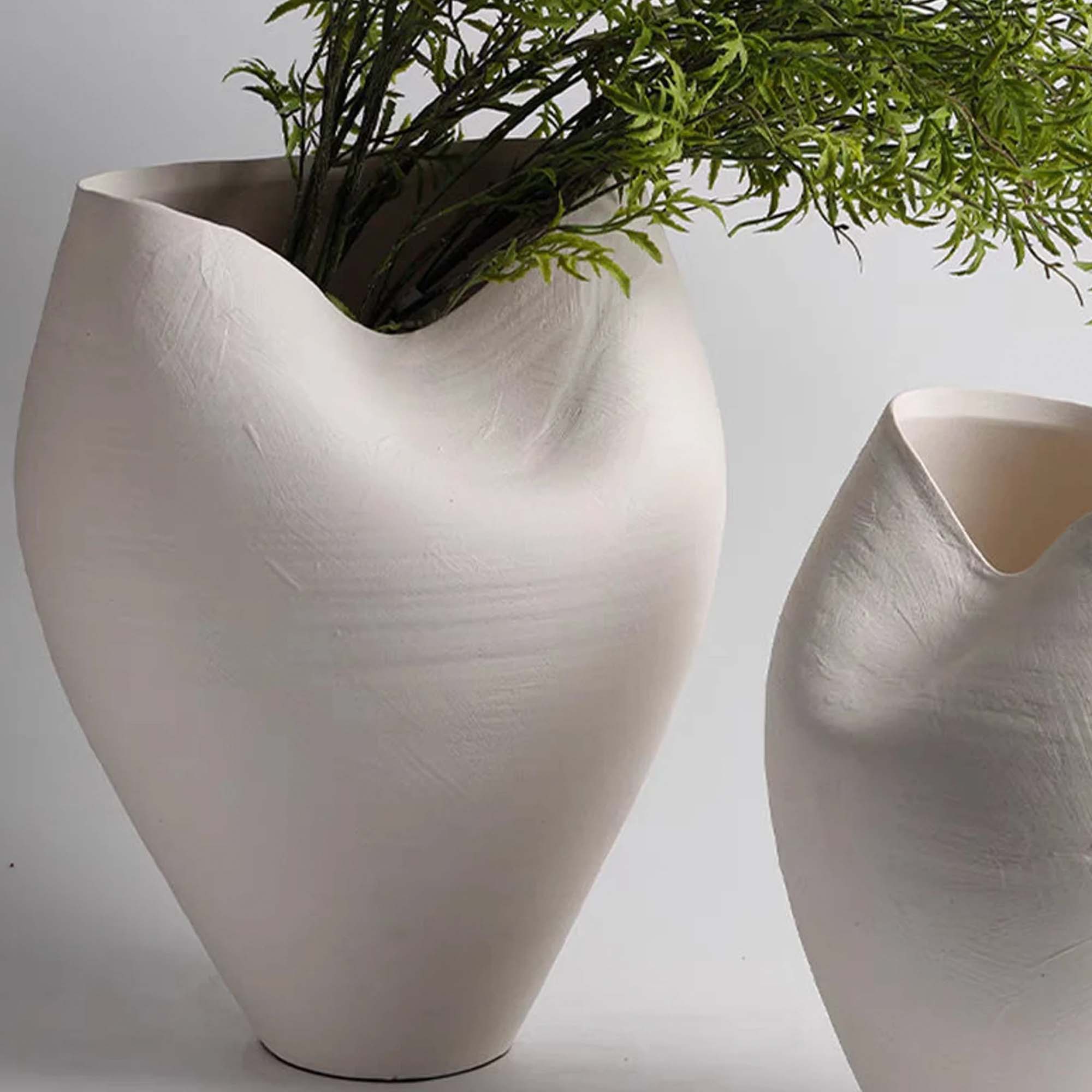 Tall Handmade Ceramic Vase