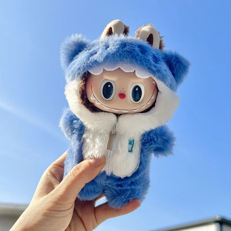 Labubu Blue Shark Costume