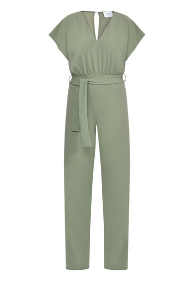 Khakifarbener Overall