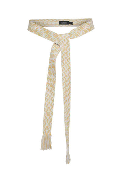 Cremeweißer Gürtel