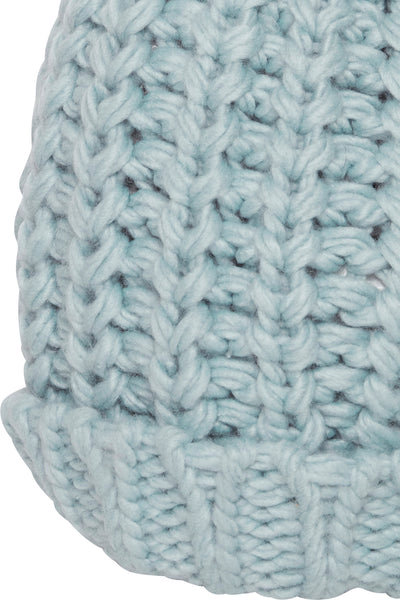 Gestrickte Wollmütze