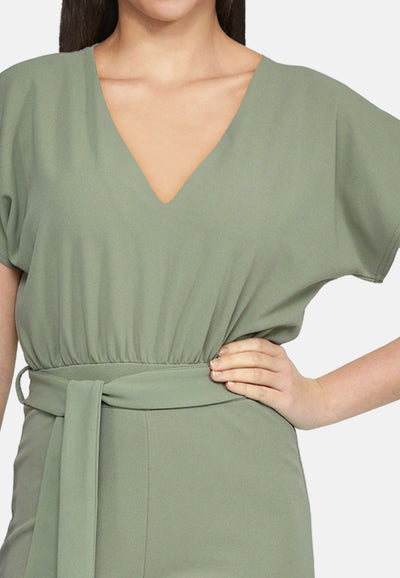 Khakifarbener Overall