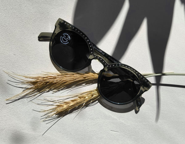 Schwarze Sonnenbrille