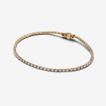 Pandora Era 14k Gold LabGrown Diamond Tennis Bracelet (1.43+ ct TW) - charm outlets