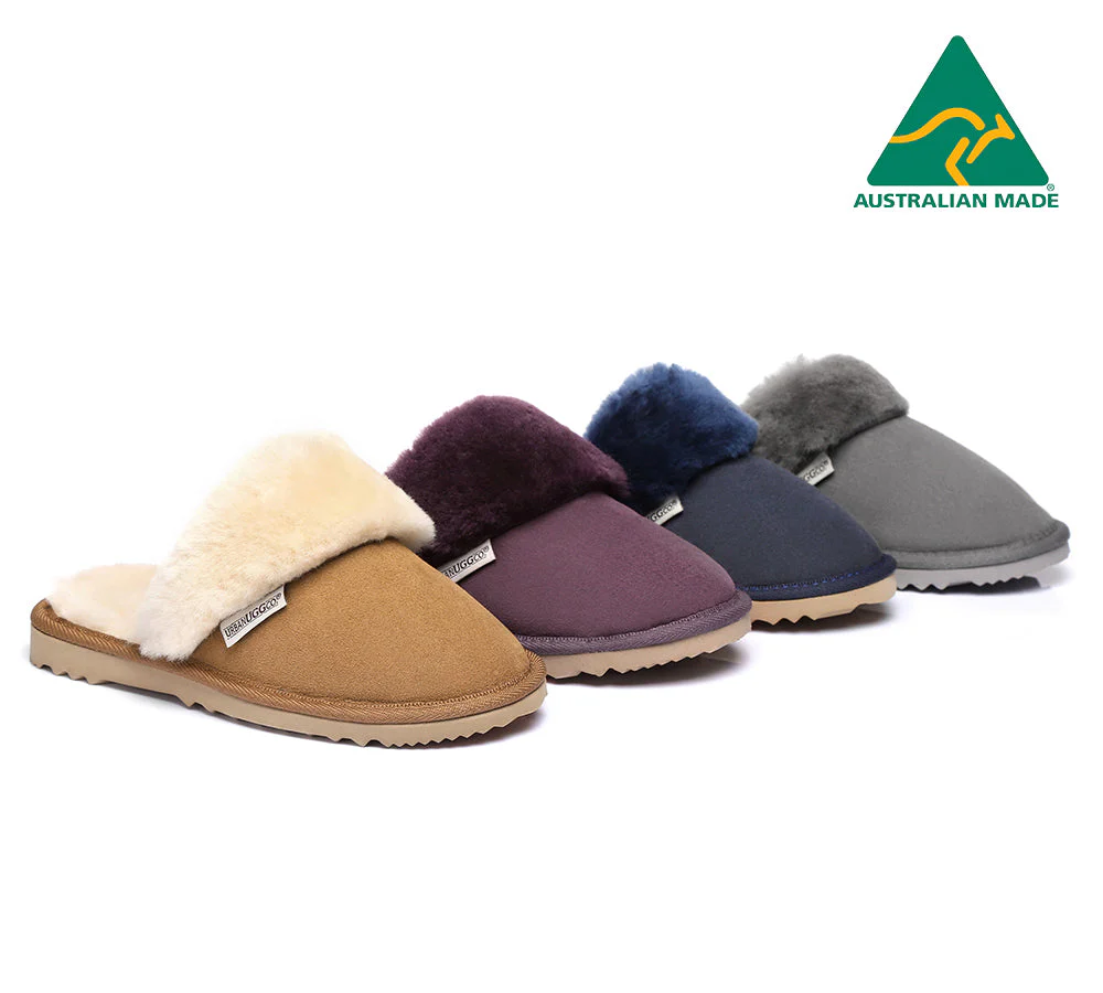urban ugg ugg slippers australian made sheepskin wool collar scuff nbsp