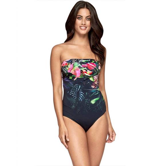 NEW JETS BY JESSIKA ALLEN bandeau one piece swimsuit in australia arcadia