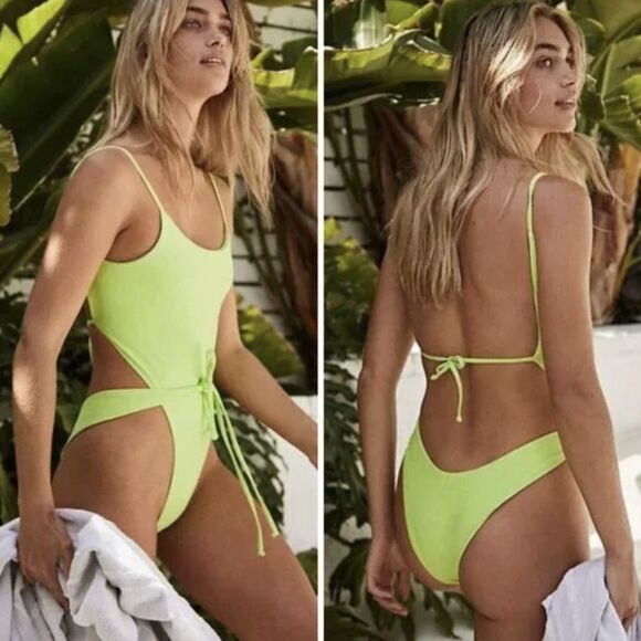 NEW Free People x Mare Perpetua One Piece Bathing Suit Swimsuit, size S