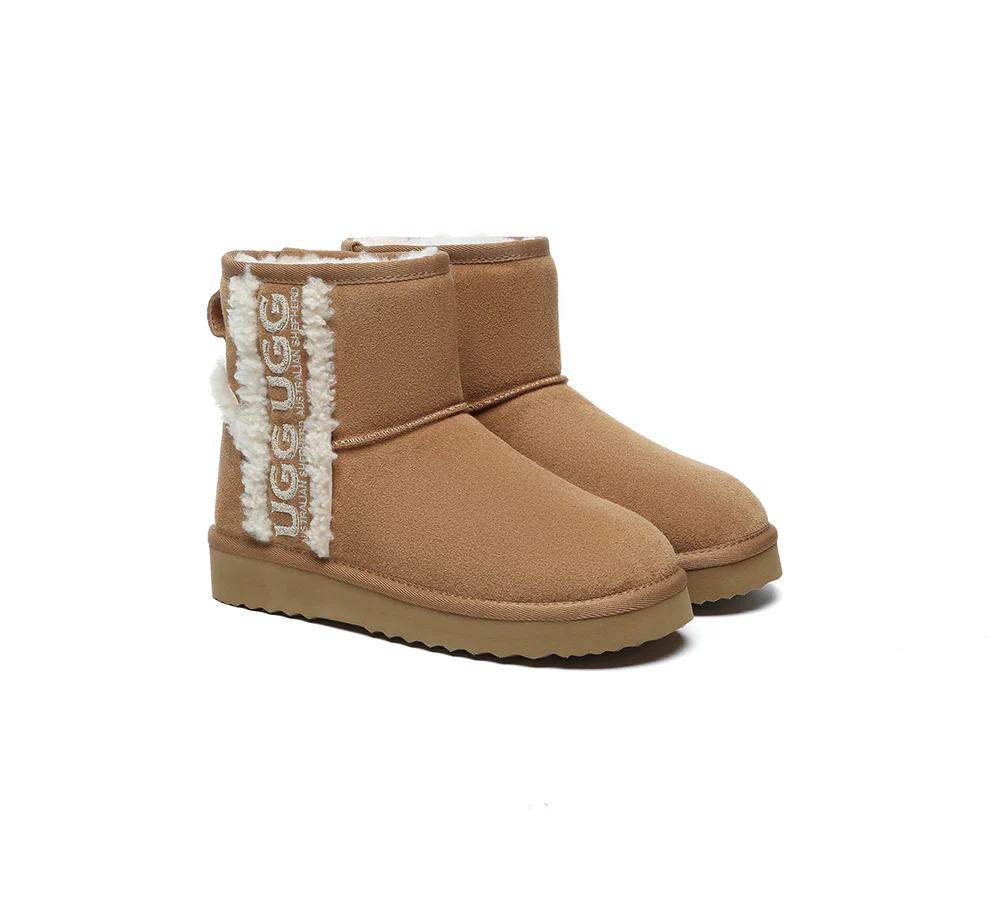 australian shepherd ugg boots sheepskin wool shearling lined ankle mini darby