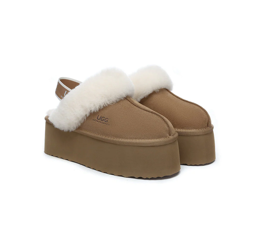 australian shepherd ugg slippers women slingback platform muffin plus