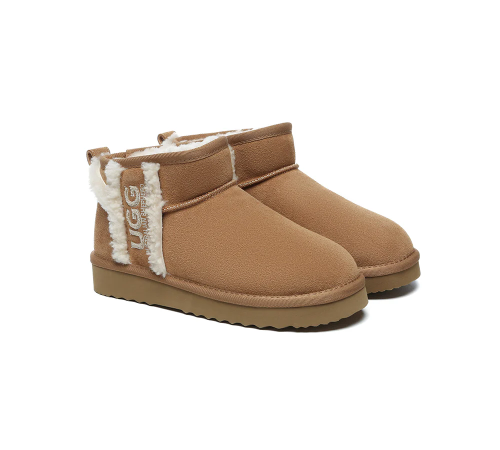 australian shepherd ugg boots sheepskin wool shearling lined ankle ultra mini darby