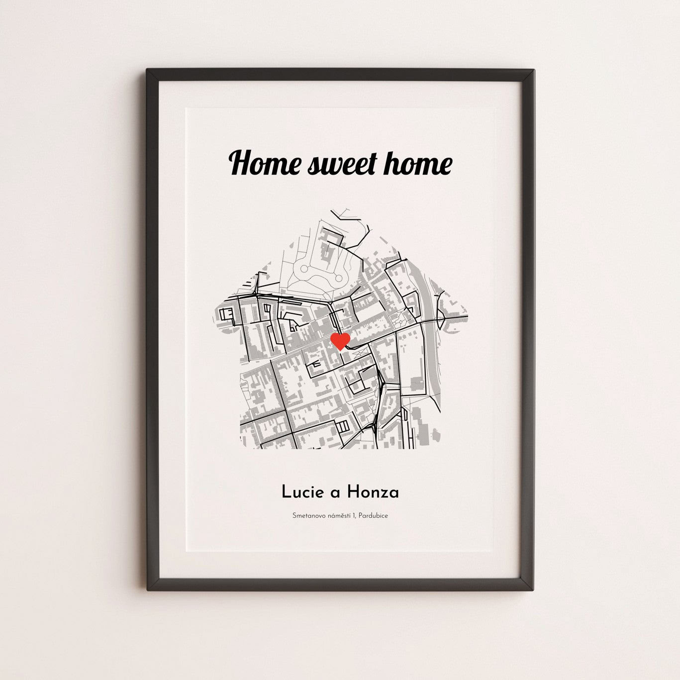 Map of our house
