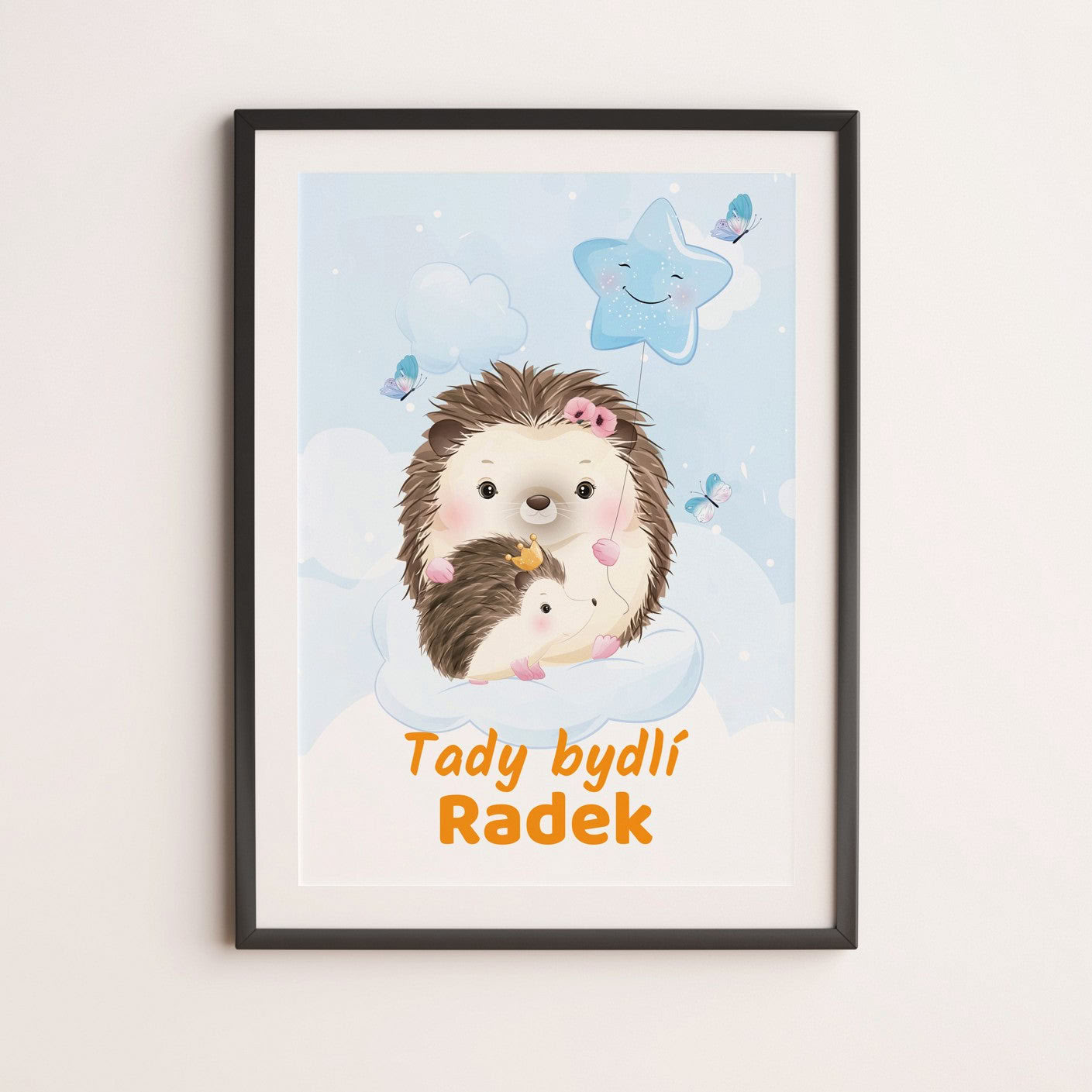 Illustration of a hedgehog