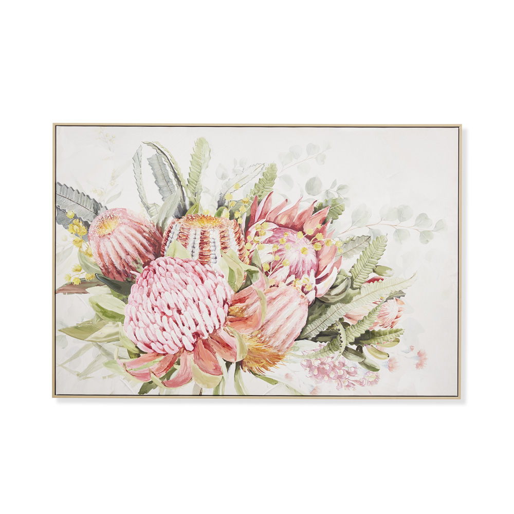 Native Natural Bouquet Canvas