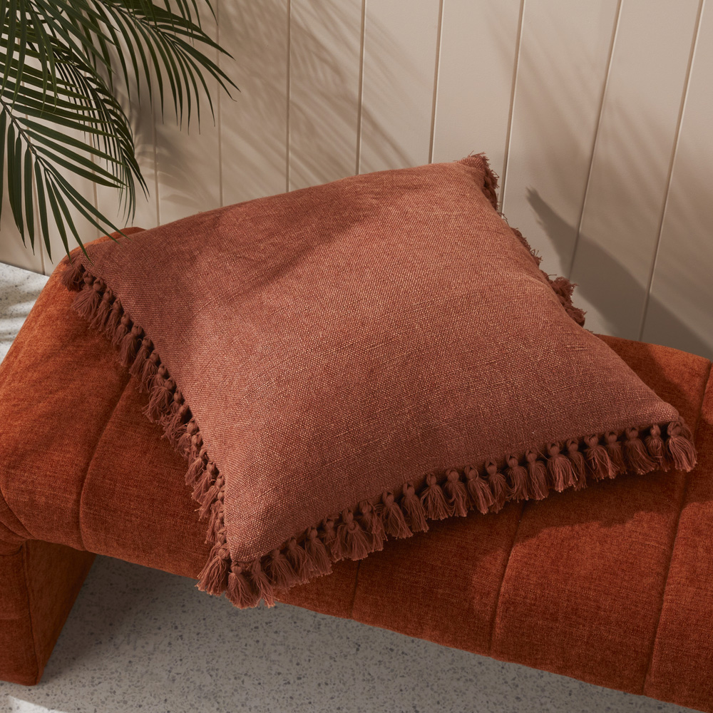 Yuri Red Earth Cushion