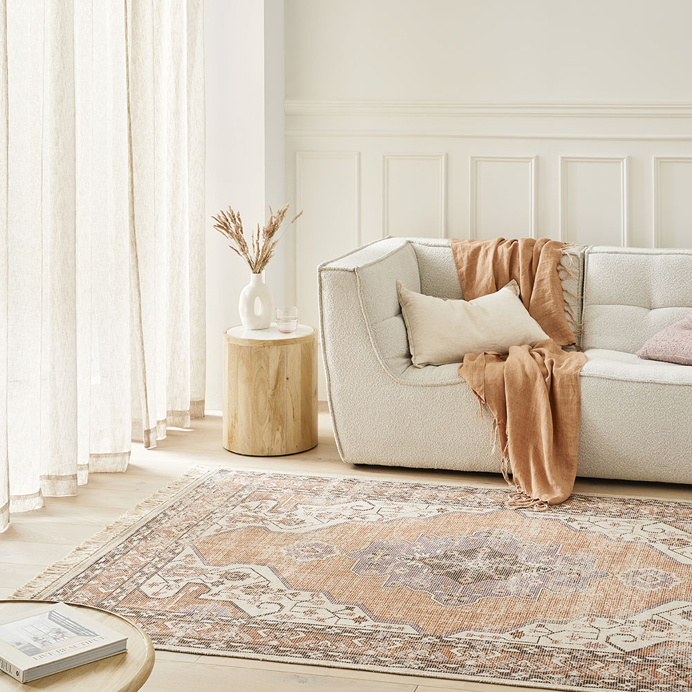 Mercado Mauve Azure Rug