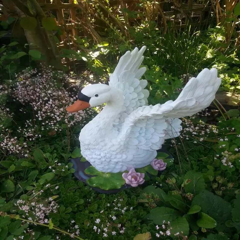 Swan Statue, Garden Statue