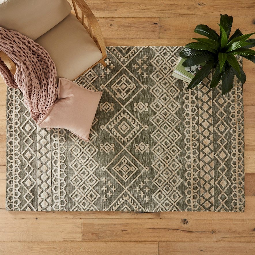 Ohio Aztec Fern Marle Rug