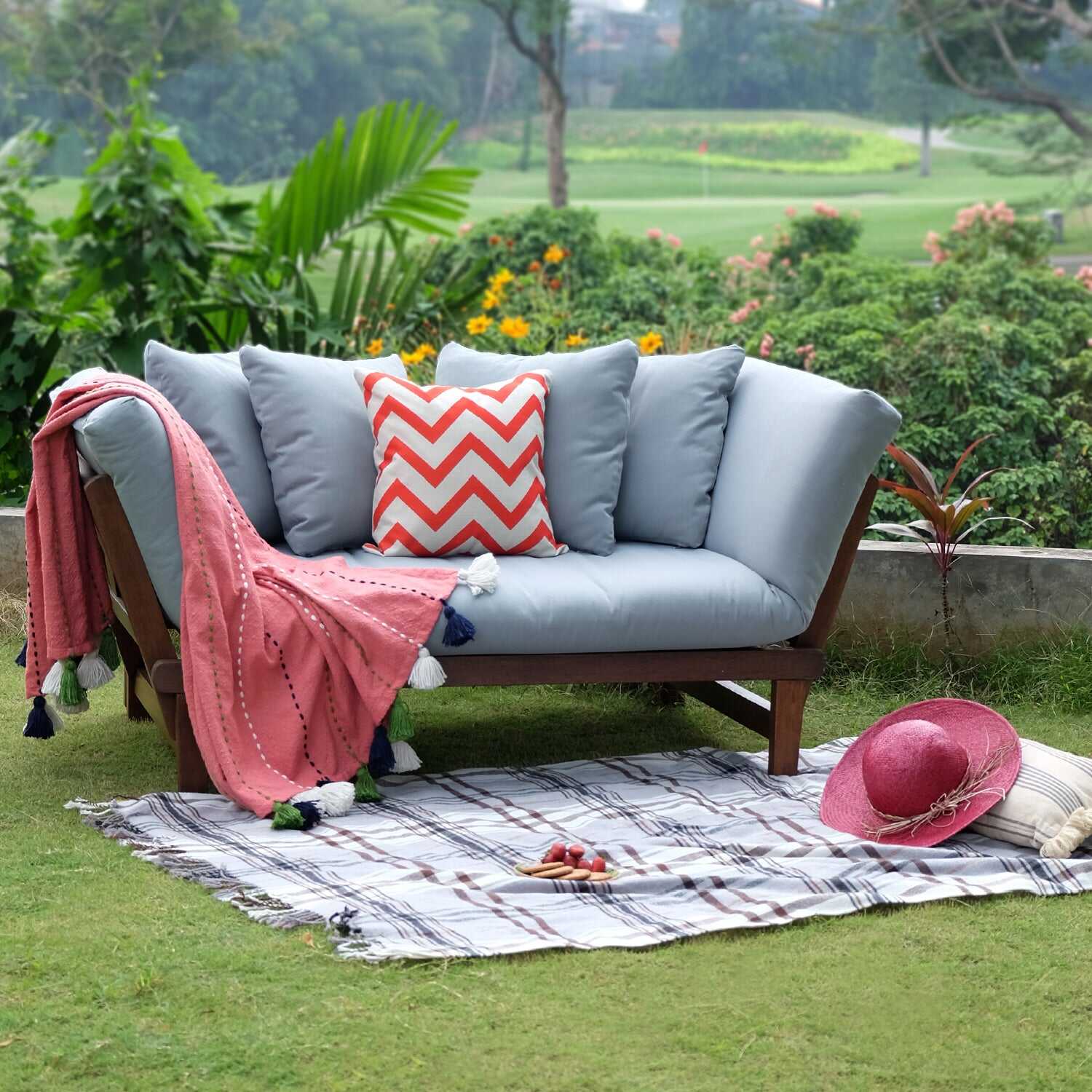 Carol Convertible Sofa Daybed With Cushion