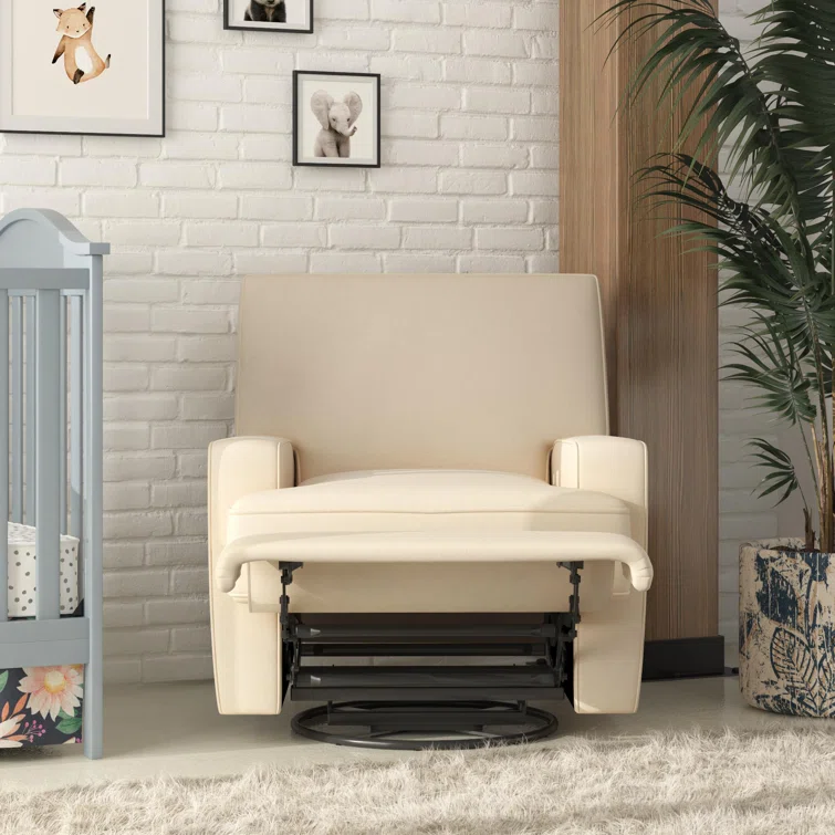 Abingdon Upholstered Swivel Reclining Glider