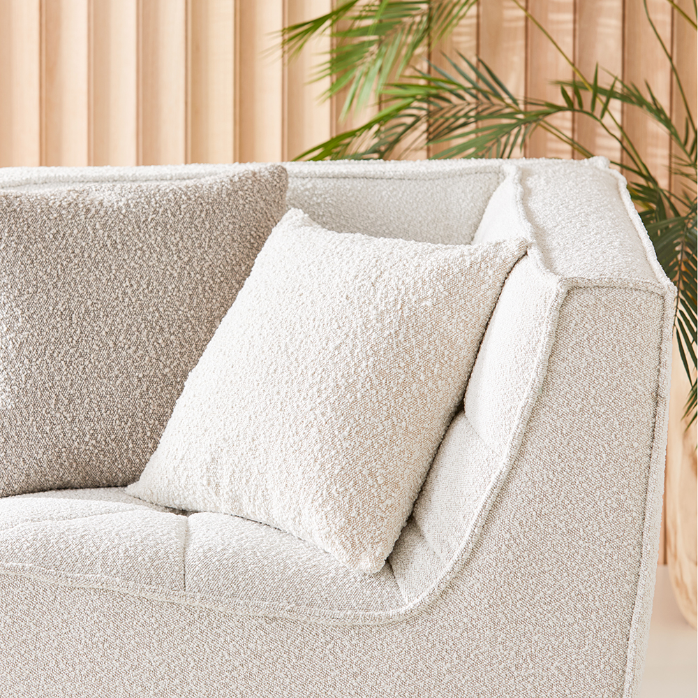 Otis Snow Boucle Cushion