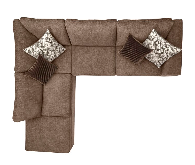Isaacs 112′′ Wide Left Hand Facing Sofa & Chaise