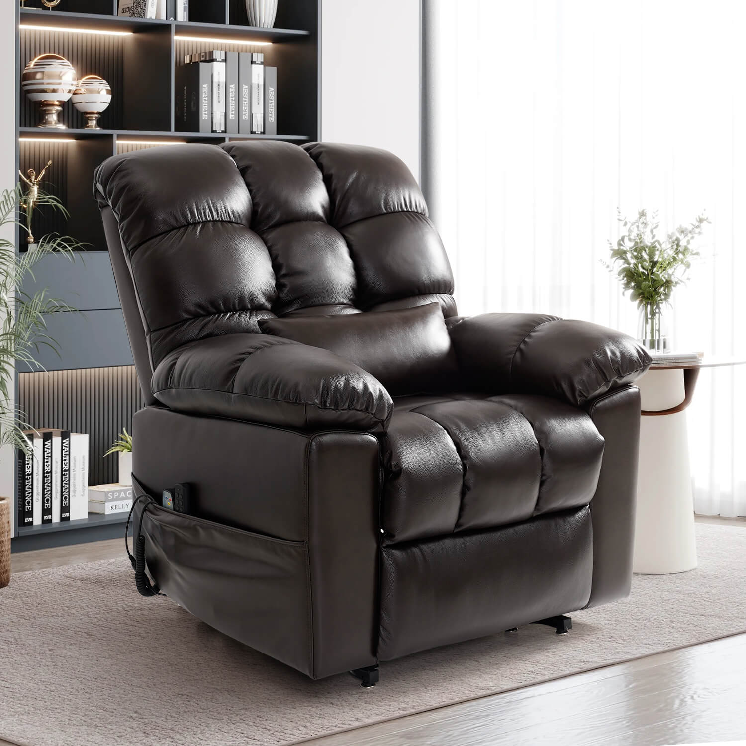Zero Gravity Power Lift Recliner Chair, Three Motor