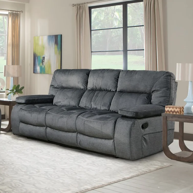 Moe 88'' Pillow Top Arm Reclining Sofa