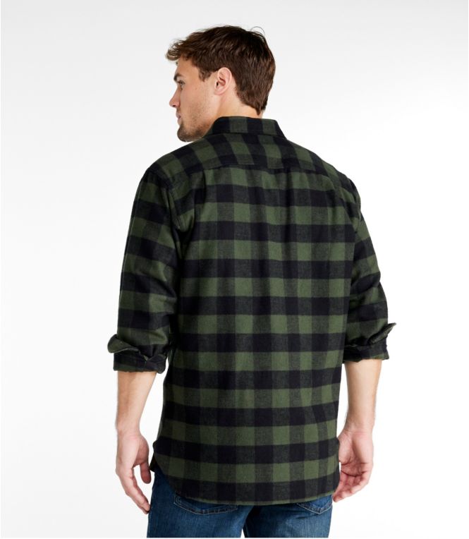 Men's Chamois Shirt, Slightly Fitted, Plaid