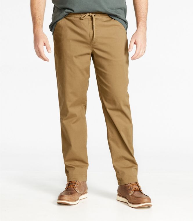 Men's BeanFlex® Canvas Pants, Pull-On, Standard Fit, Straight Leg