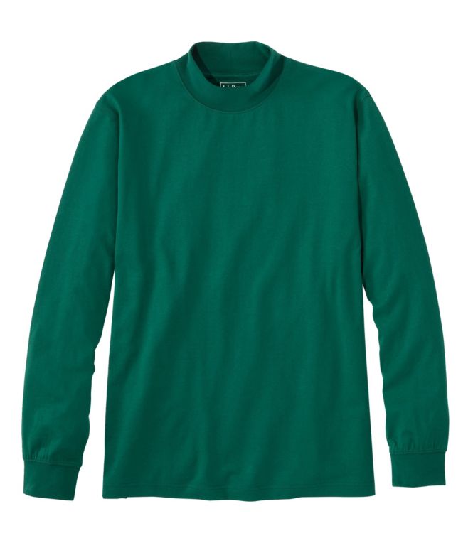 Men's Carefree Unshrinkable Mockneck Shirt