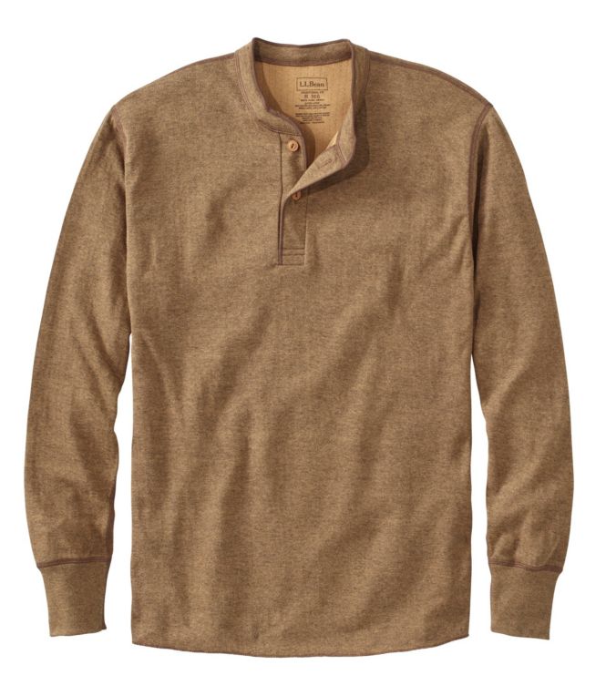 Men's Two-Layer River Driver's Shirt®, Traditional Fit Henley
