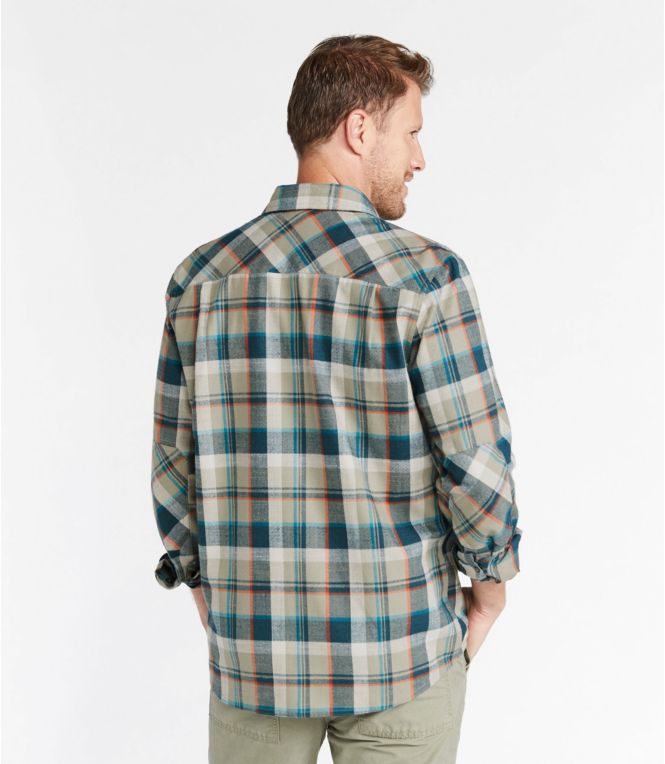 Men's Katahdin Performance Flannel Shirt, Slightly Fitted