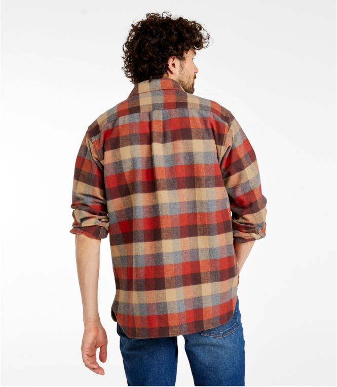 Men's Chamois Shirt, Traditional Fit, Plaid