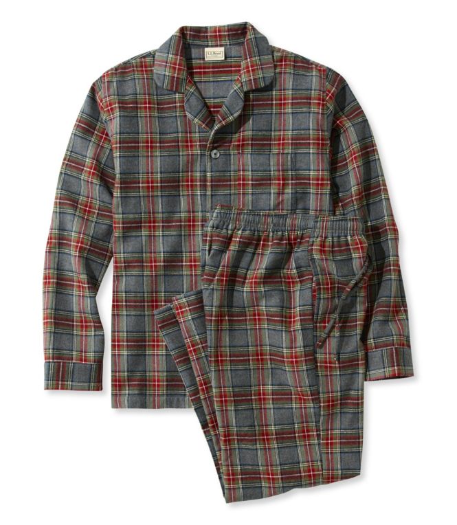 Men's Scotch Plaid Flannel Pajamas