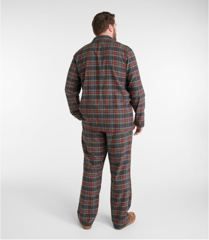 Men's Scotch Plaid Flannel Pajamas