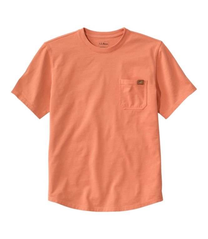 Men's BeanBuilt Cotton Tees, Pocket, Short-Sleeve