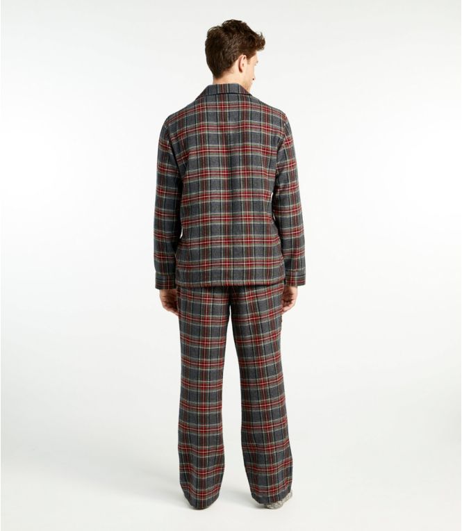 Men's Scotch Plaid Flannel Pajamas