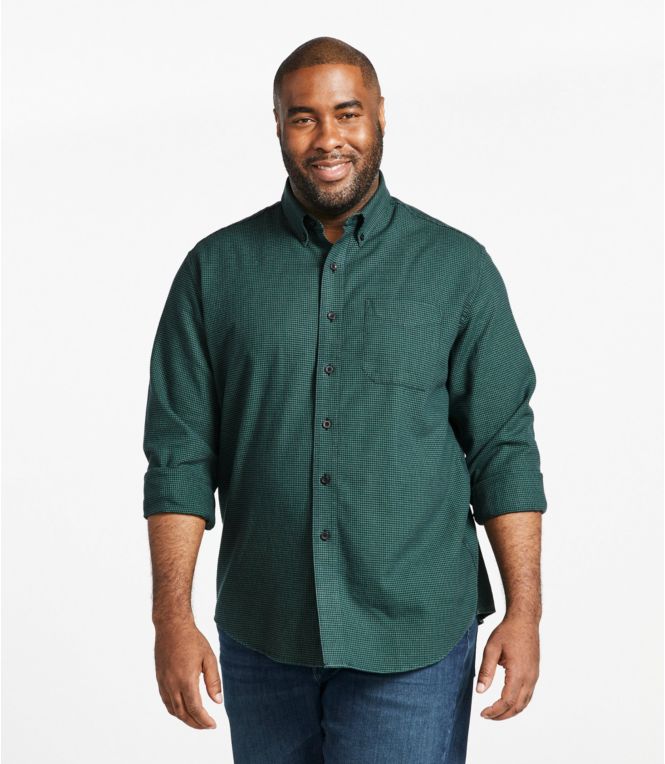 Men's Wicked Good Flannel Shirt, Traditional Fit, Houndstooth