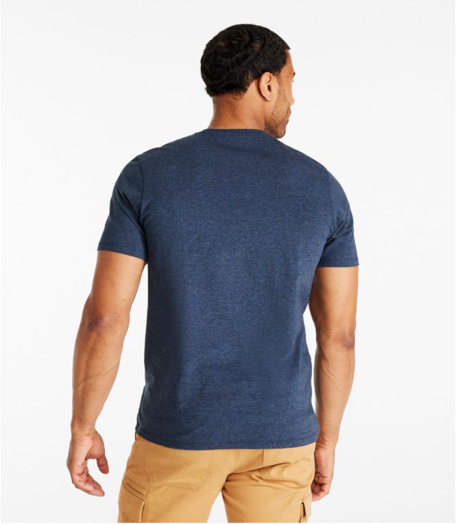 Men's Comfort Stretch Pima Tee Shirt, Short-Sleeve