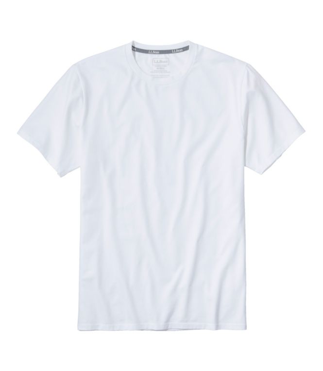 Men's Comfort Stretch Pima Tee Shirt, Short-Sleeve