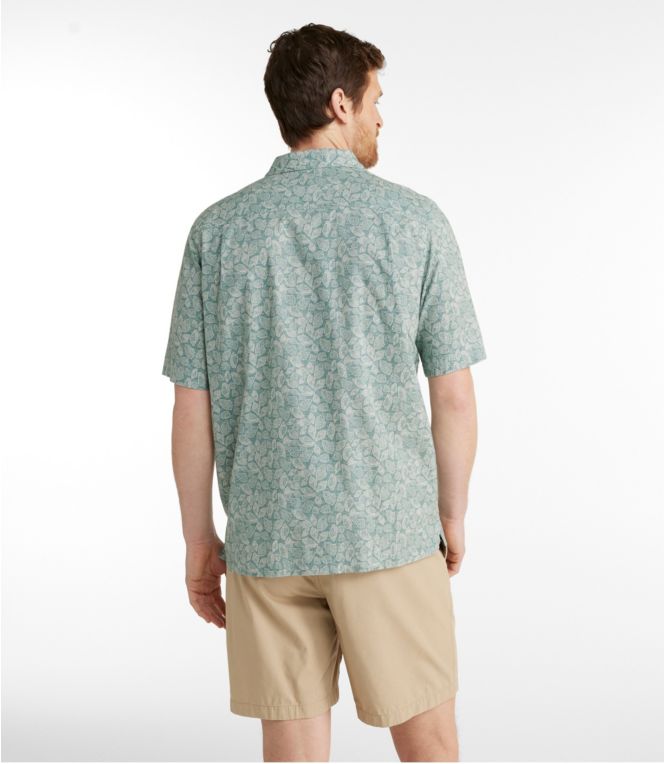 Men's Tropics Shirt, Short-Sleeve Print